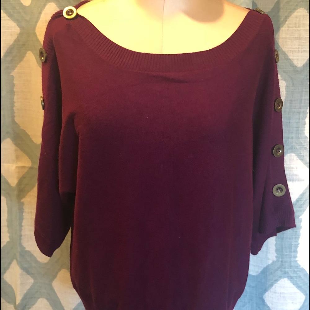 Maroon Blouse
